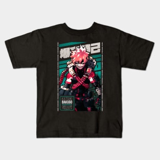 THE EXPLOSION HERO | ANIME STARS Kids T-Shirt